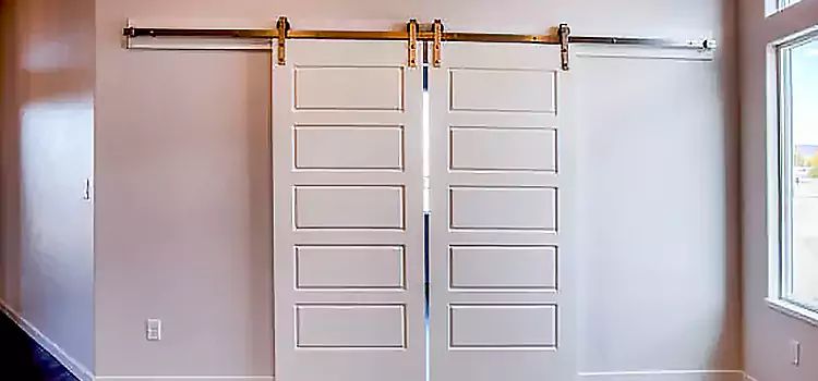 Glass Barn Door with Installation Hardware Kit San Marcos